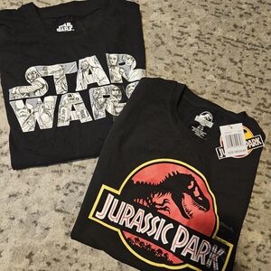 Jurassic Park & Star Wars Graphic T-Shirt